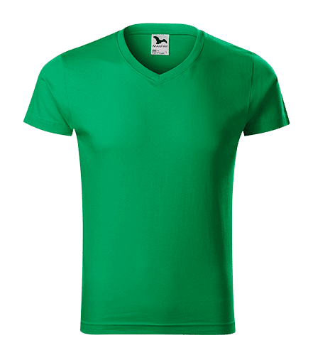 Pánské tričko SLIM FIT V-NECK