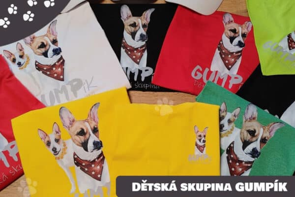 Potisk pro dětskou skupinu GUMPík
