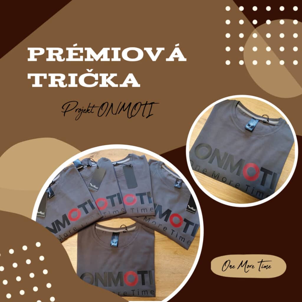 Stylové týmové tričko s vlastním potiskem